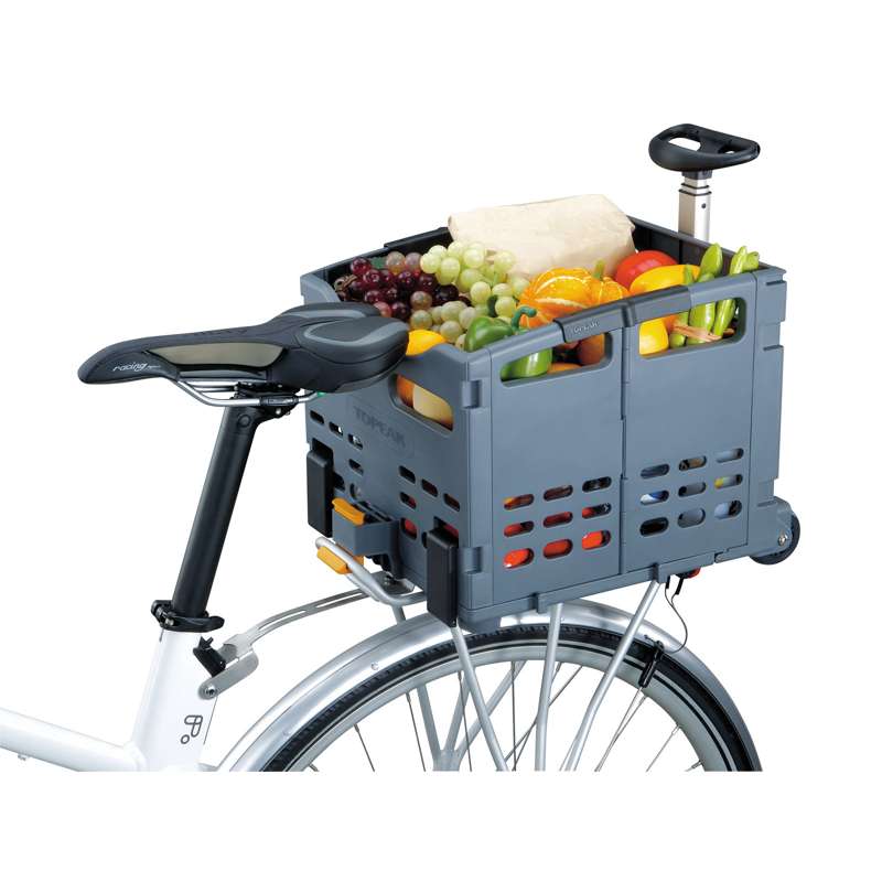 TrolleyTote Folding MTX Rear Basket — Topeak