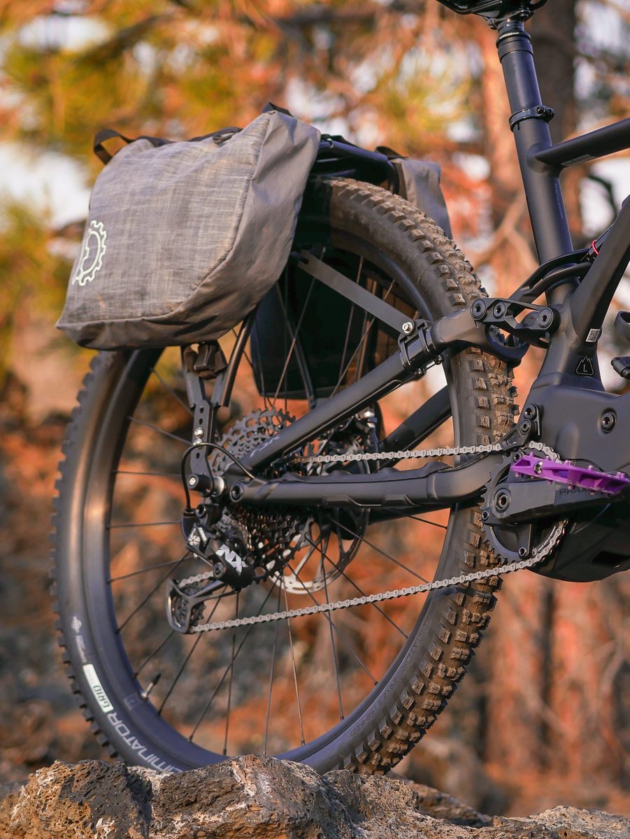 Old Man Mountain Divide rack in use with cargo