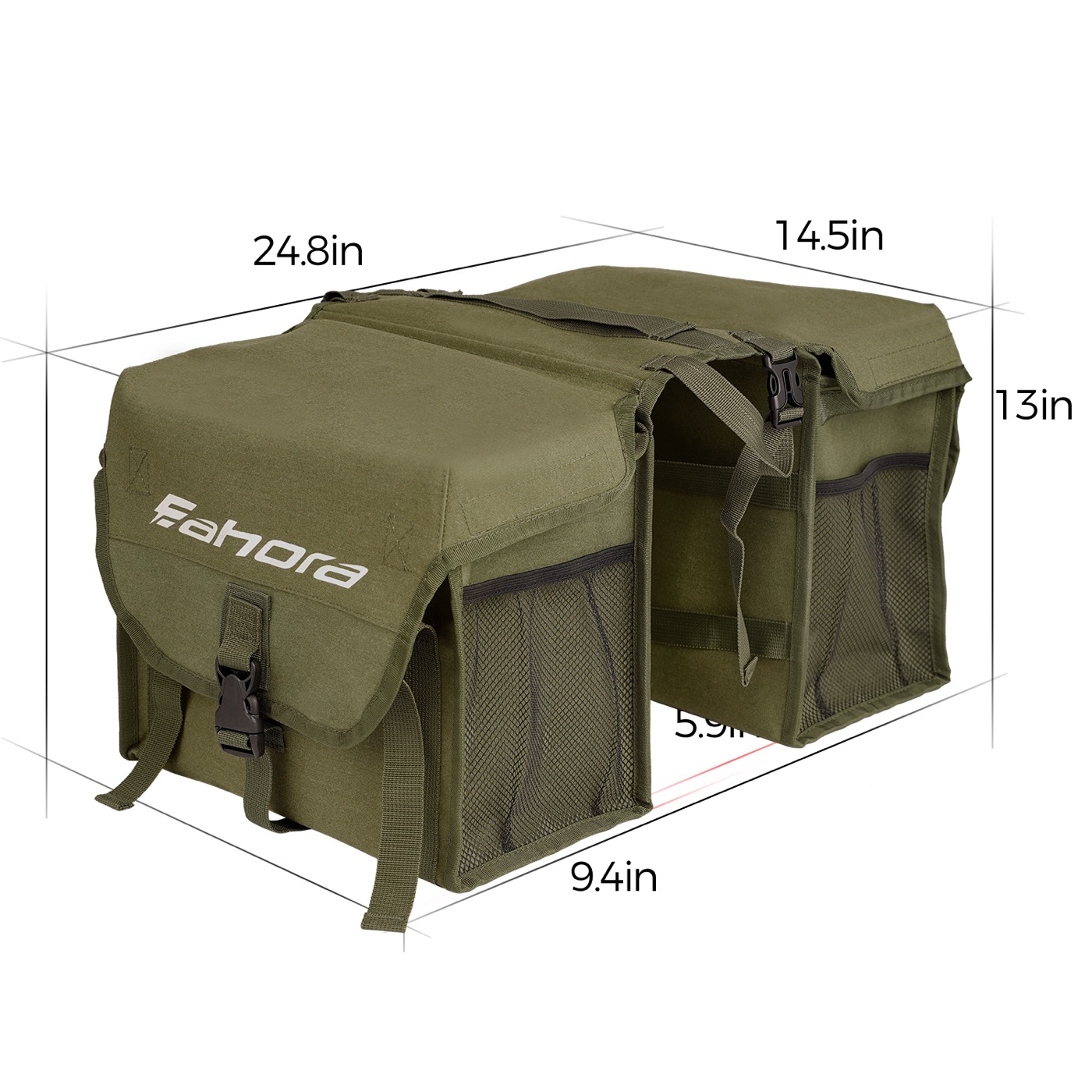 Eahora Rear Saddle Bag (30-50L)