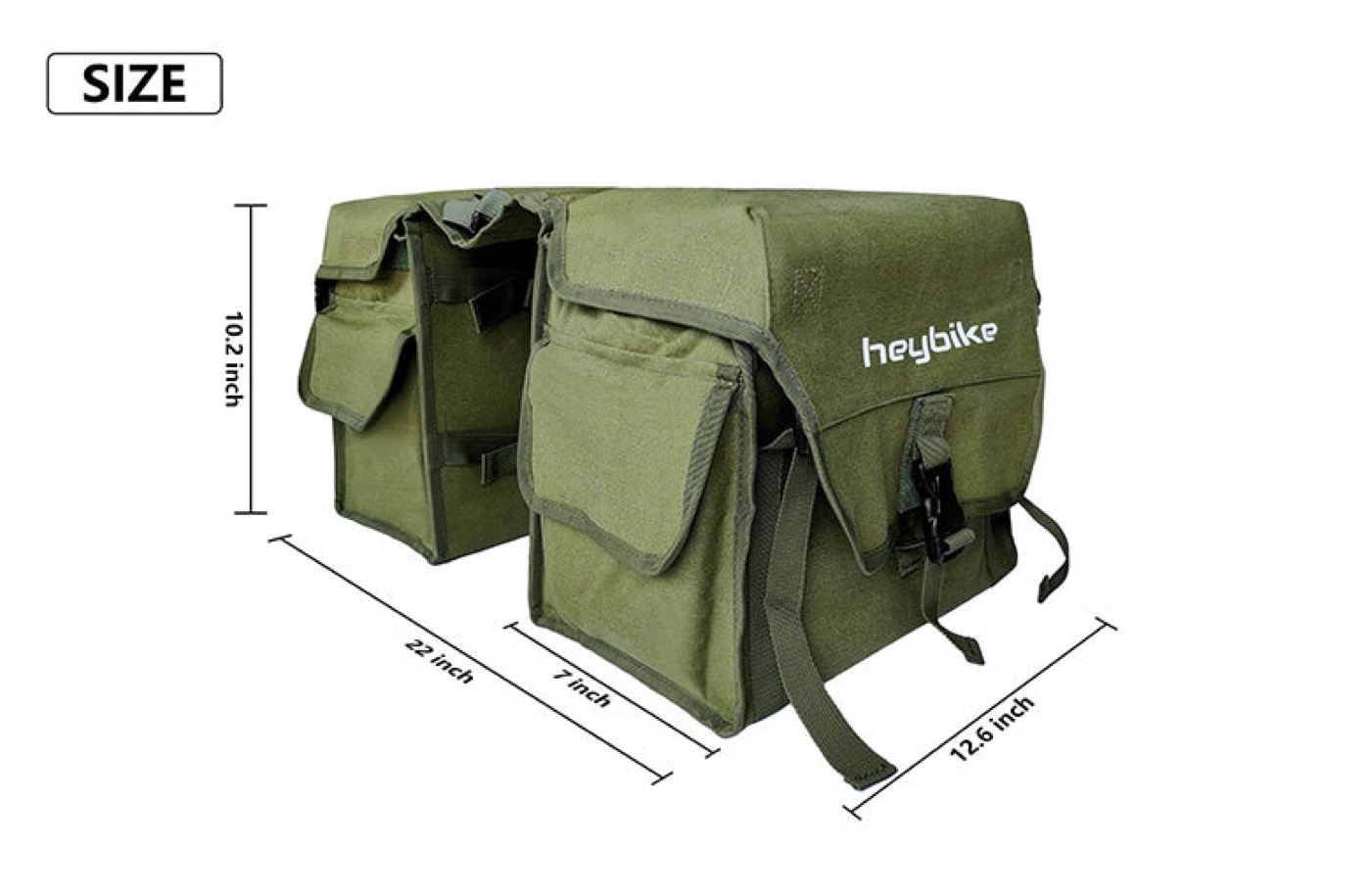 Heybike Bike Rack Pannier Bag