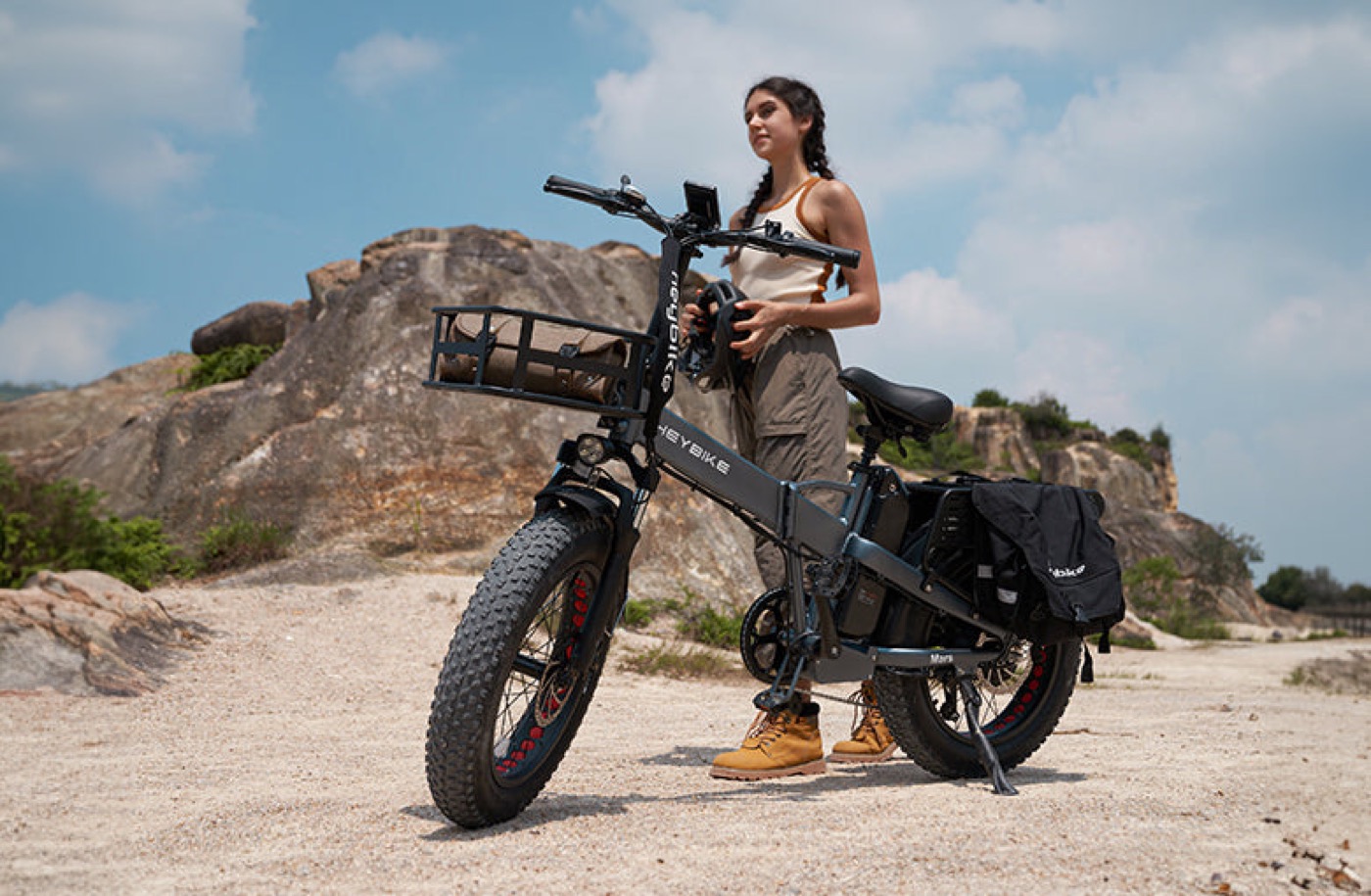 Heybike Bike Rack Pannier Bag