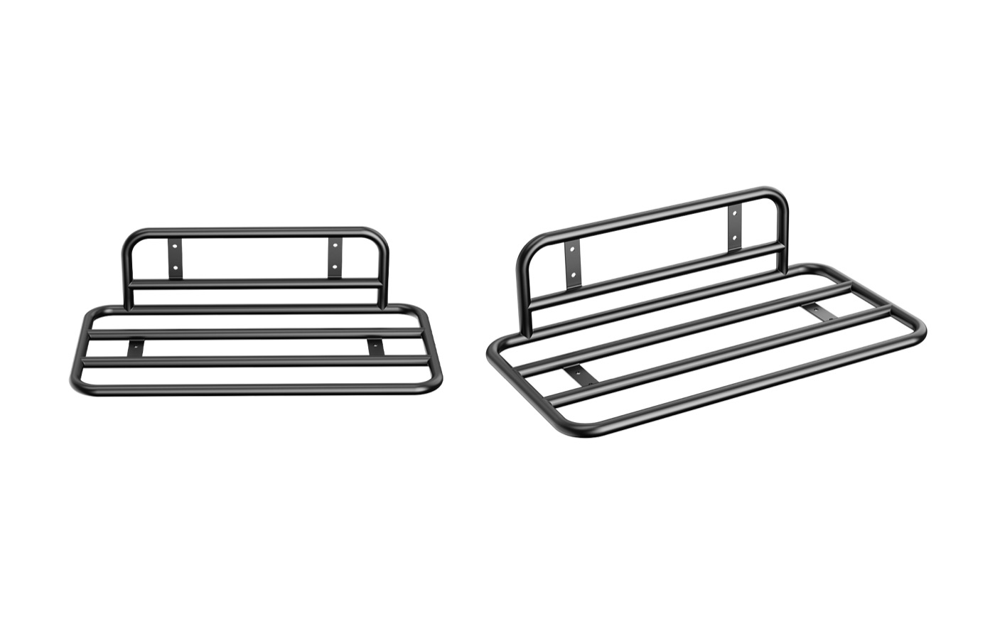 Side Luggage Racks Set