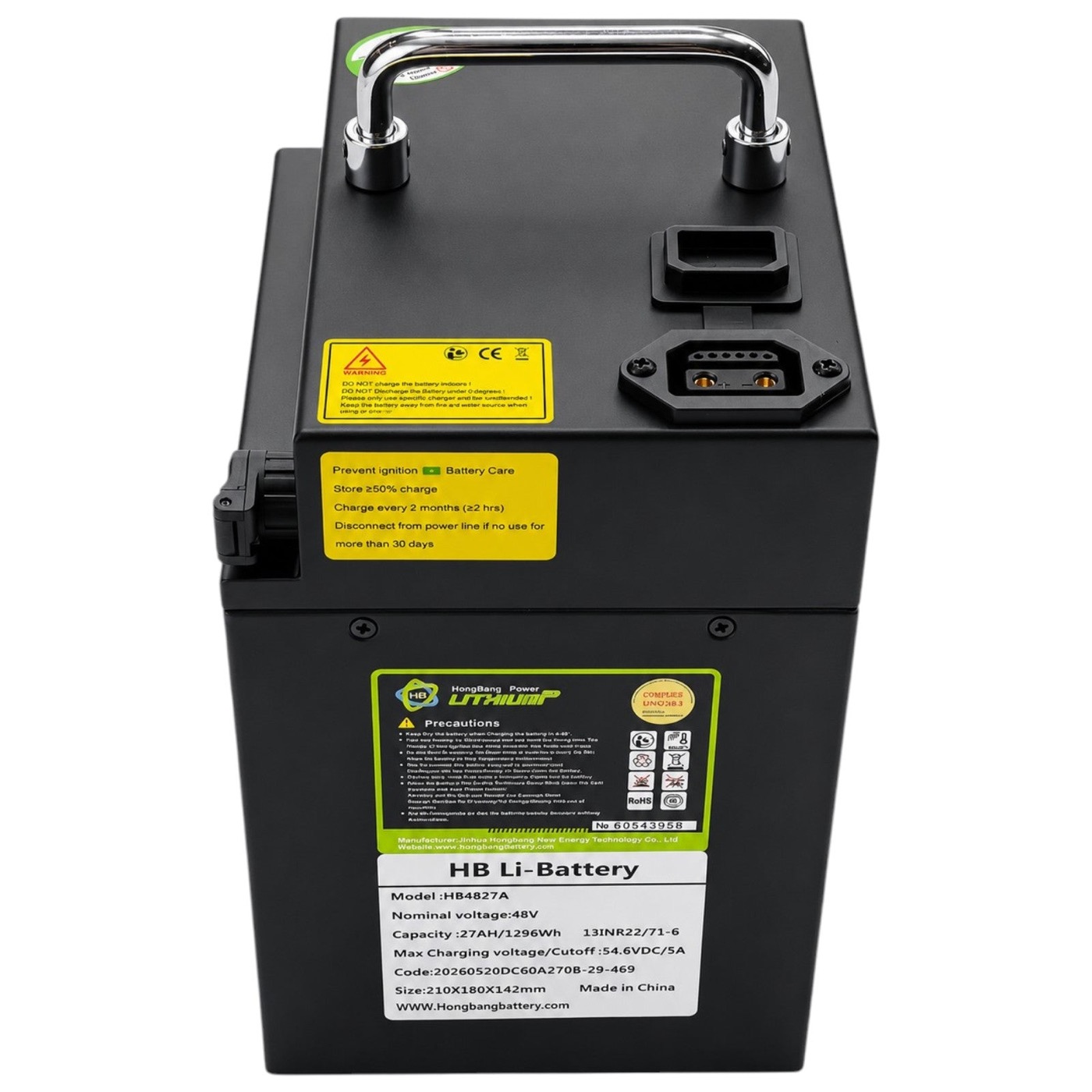 Tuttio Soleil01 27Ah Extended Range Battery Upgrade Kit