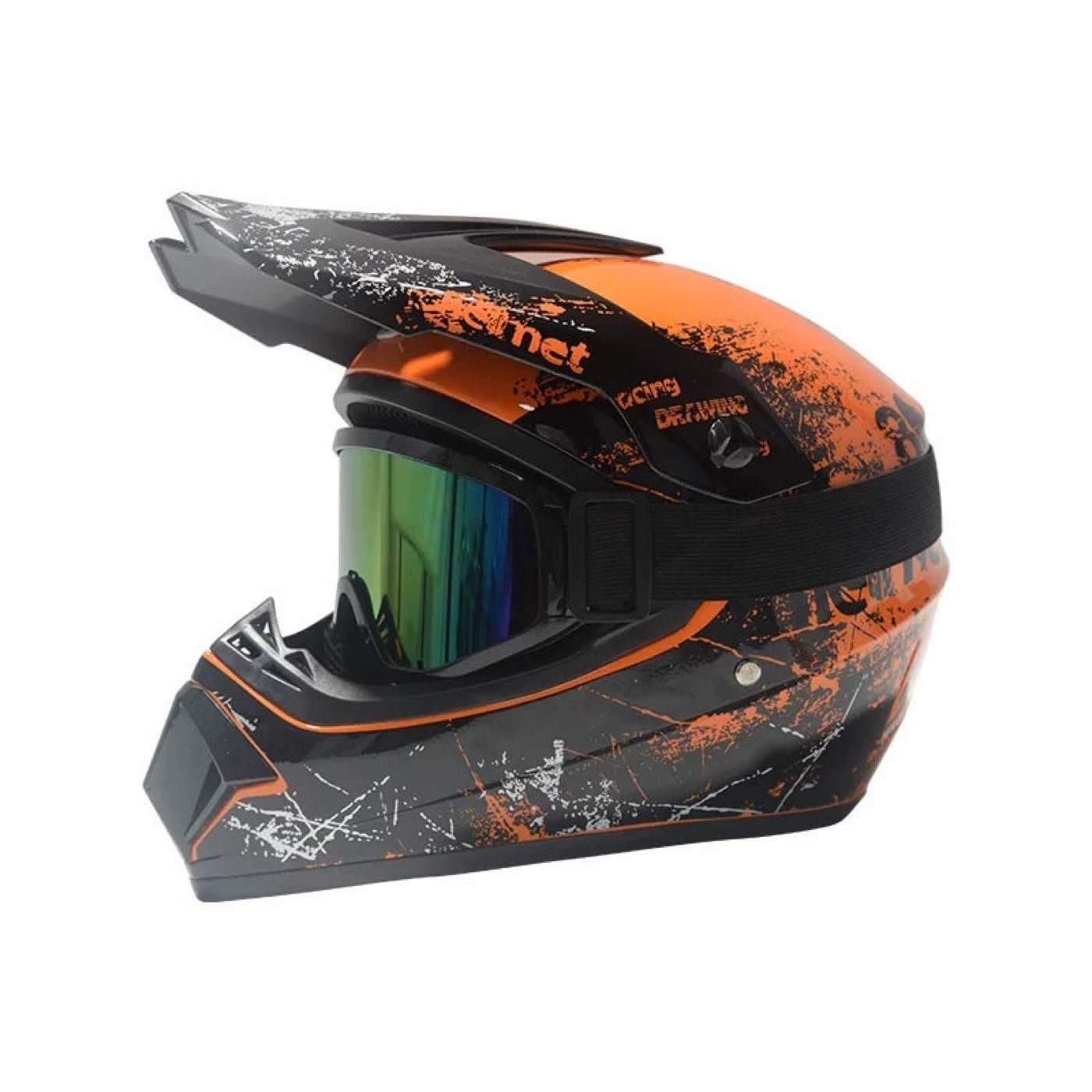Tuttio Dirt Bike Helmet (Size: 59–61 Cm)