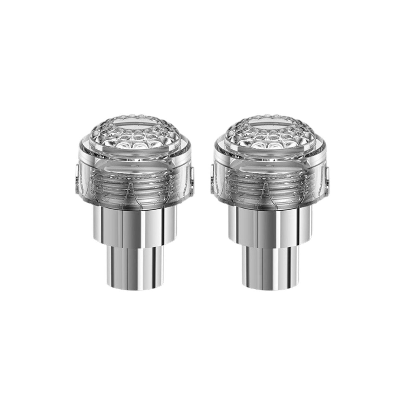 Tuttio Ebike Led Flash Bike Tire Wheel Valve Cap Light (2Pack)