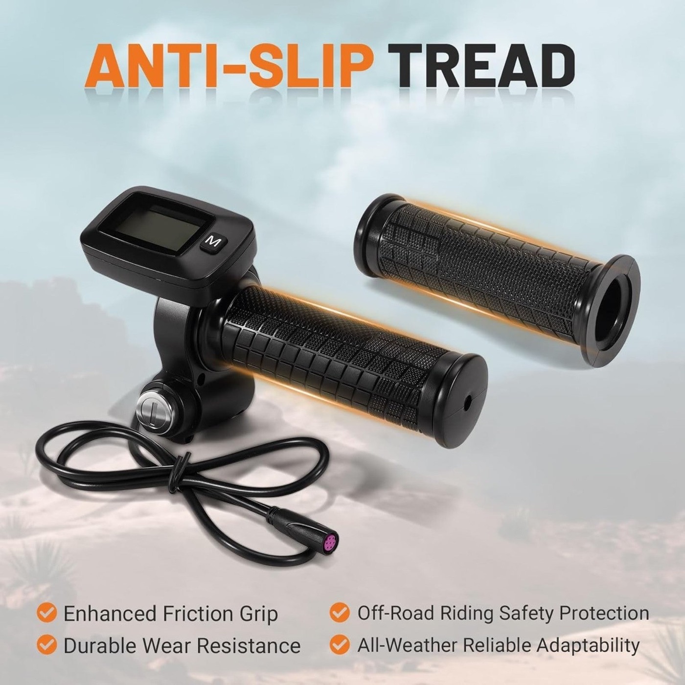 Tuttio Soleil01 SE Ebike Throttle Integrated Display