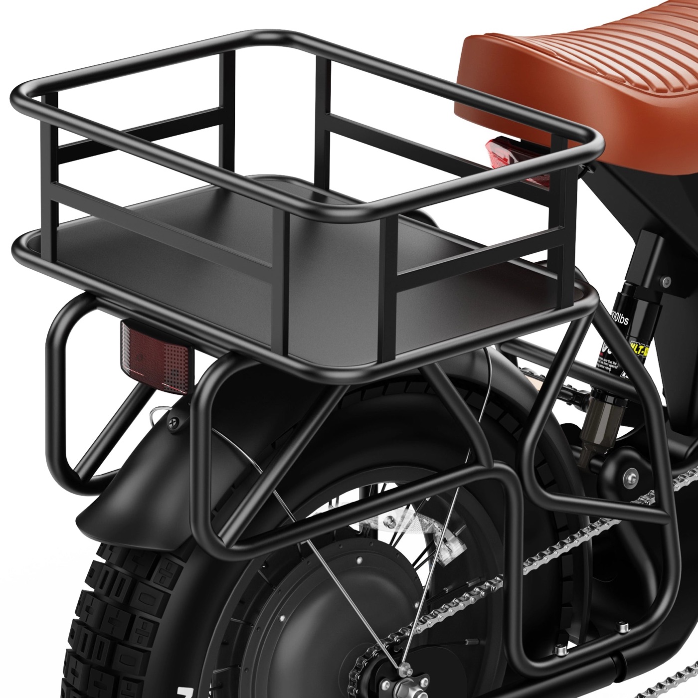 Wallke Ravager 60V Series Rear Rack & Rear Basket