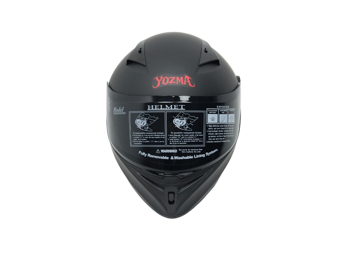 Yozma Dirt Bike Helmet