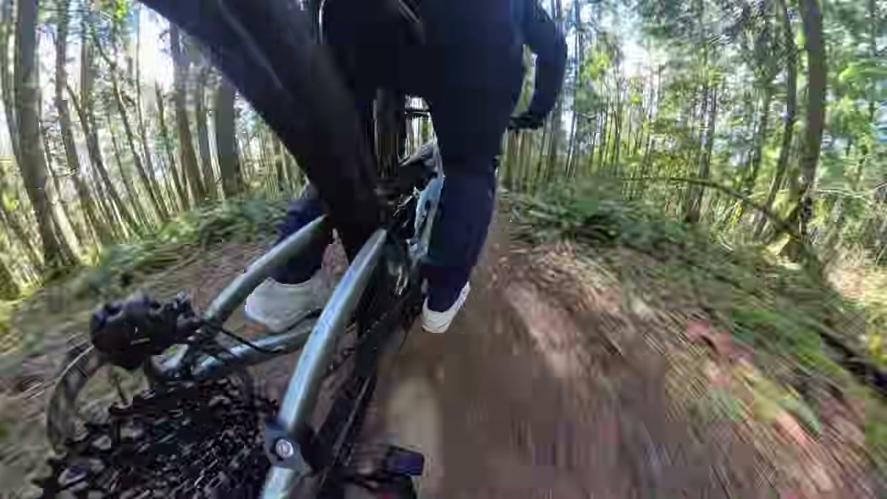 Leaning it into a loamy corner