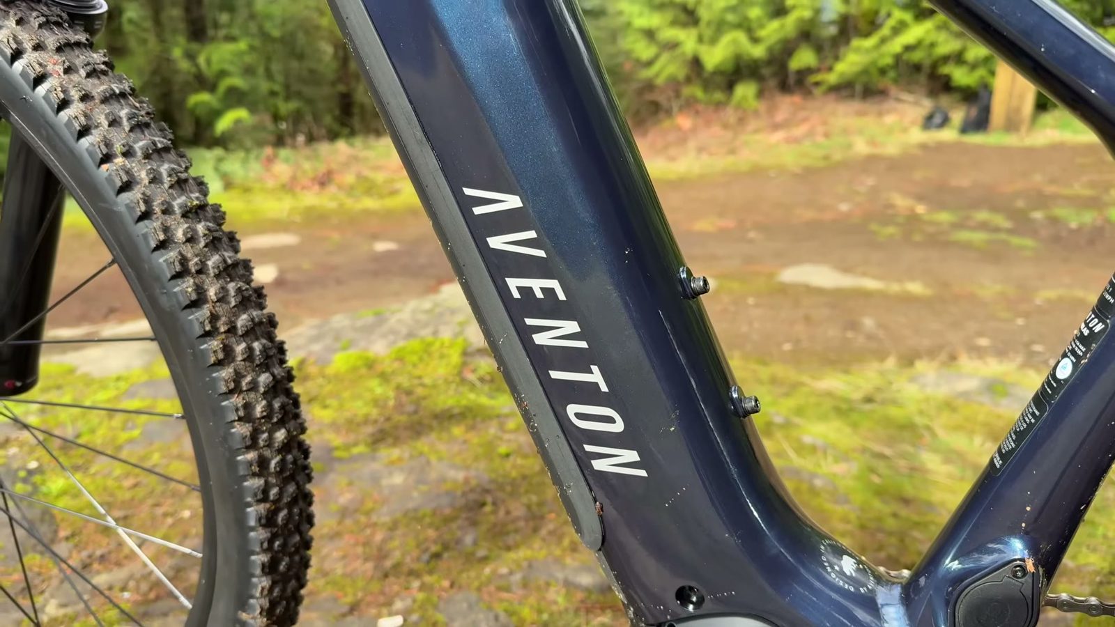 Ramblas ADV downtube battery and A100 motor close-up
