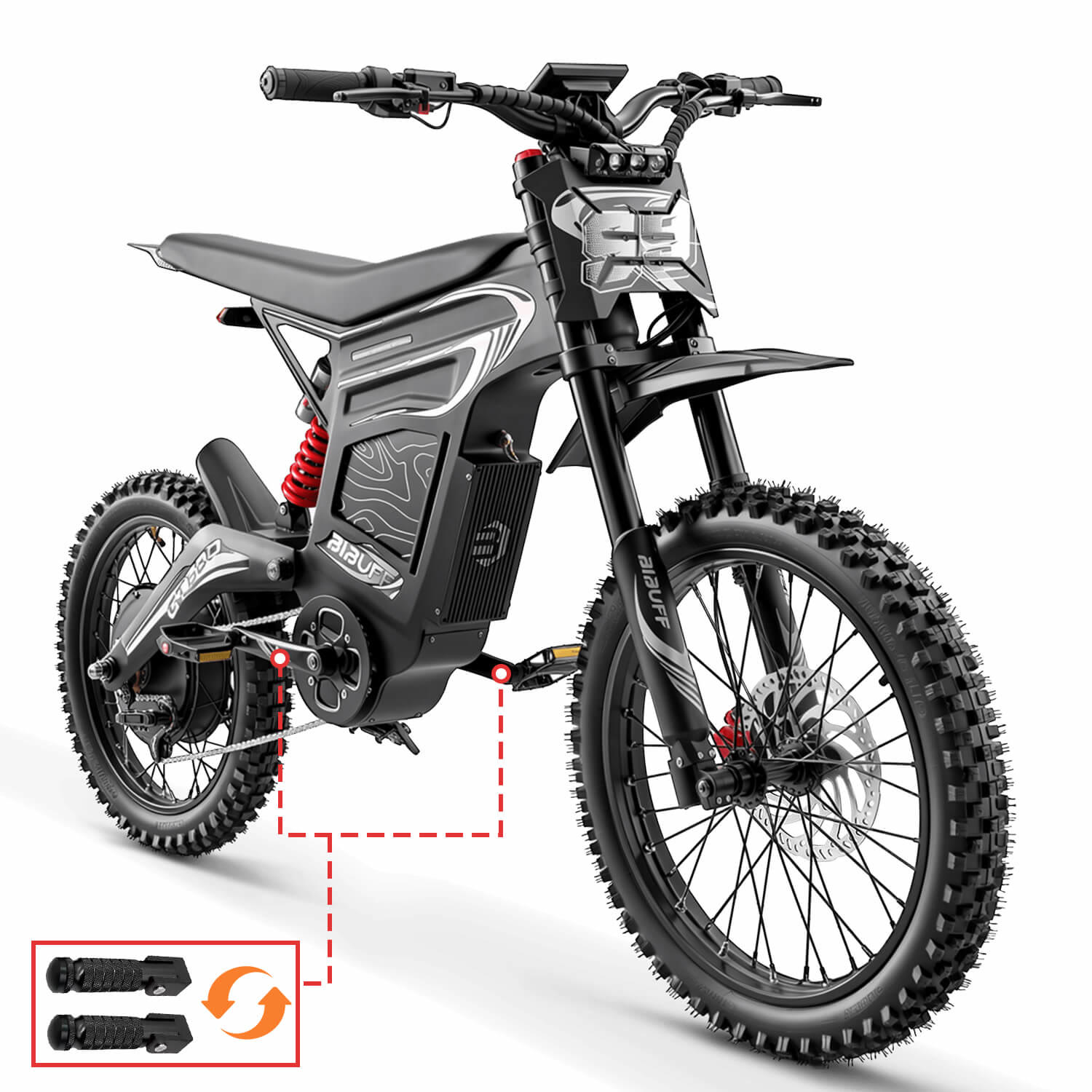 BIBUFF GT600 in Black