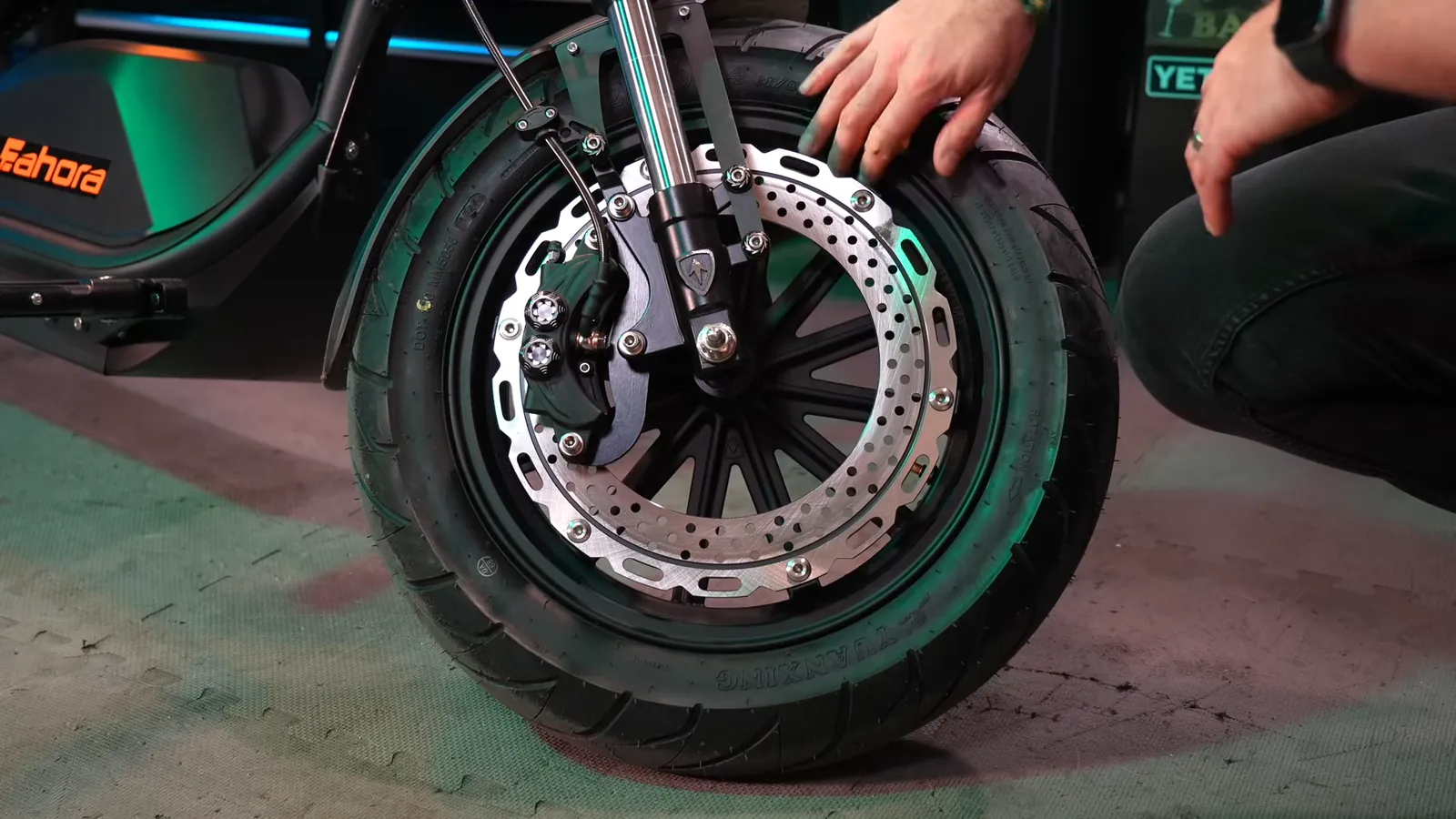 front brake