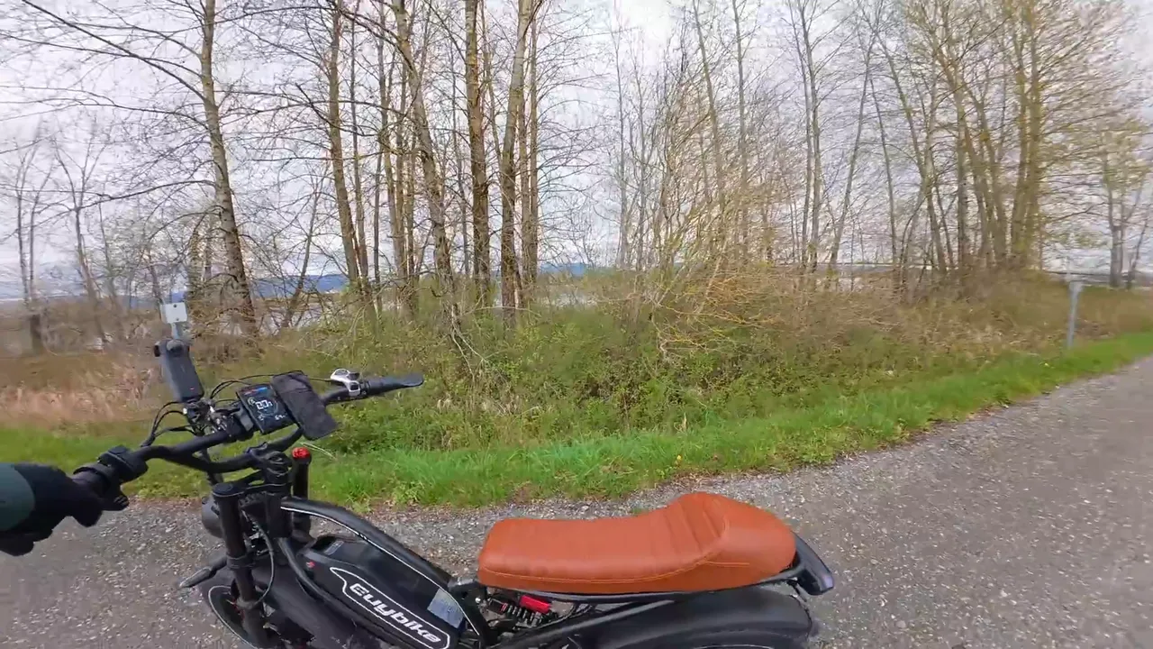 The Euybike S4 Pro seat and frame
