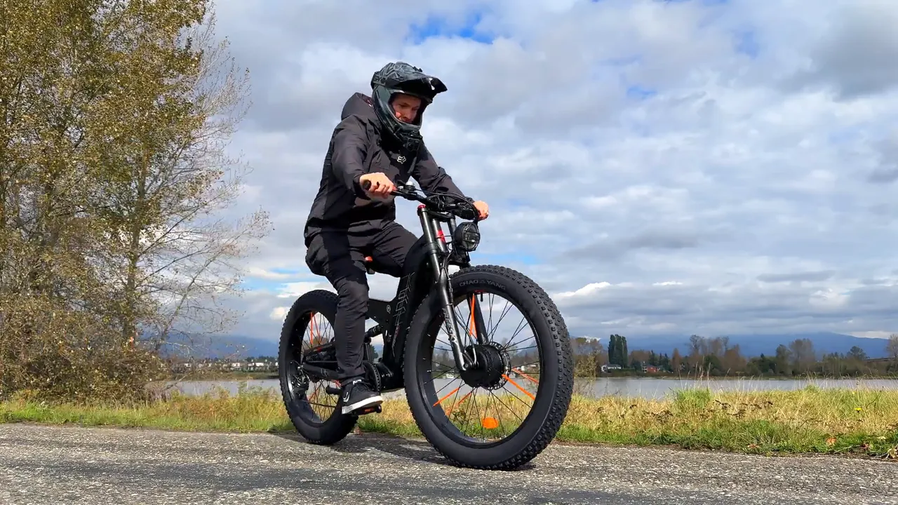 Ben riding the Freesky Warrior Pro