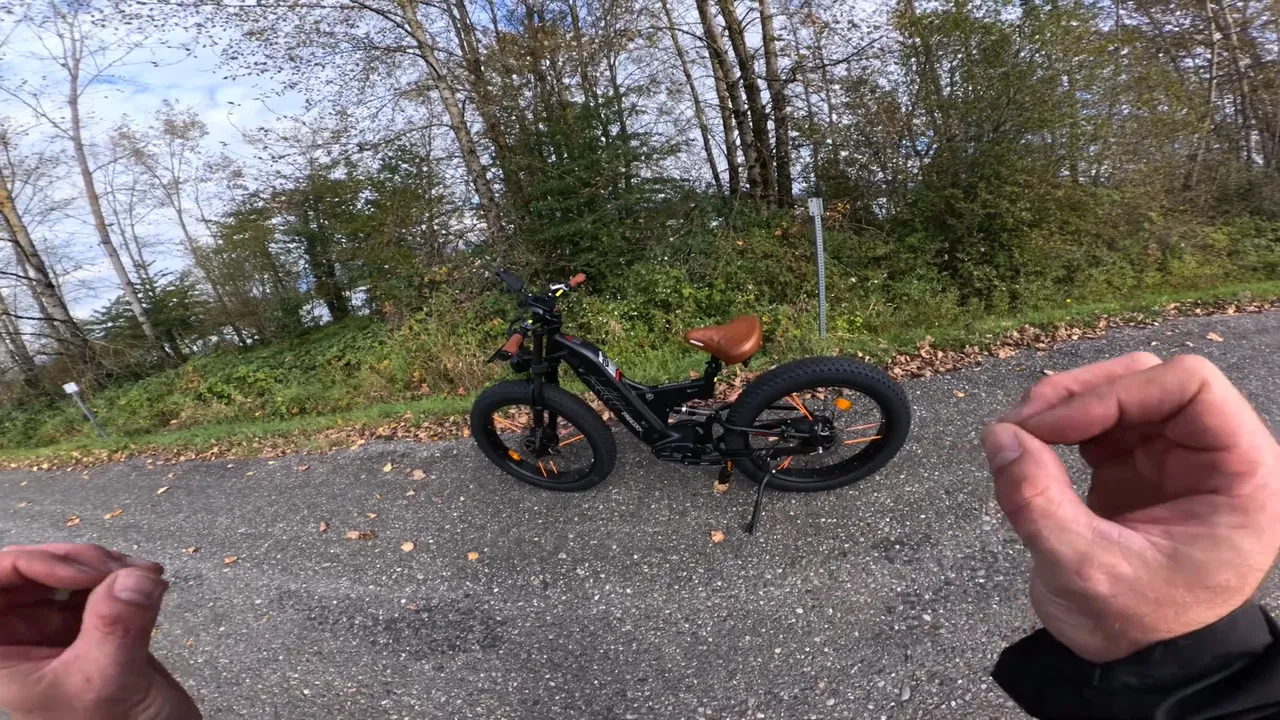The Freesky Warrior Pro parked on a path