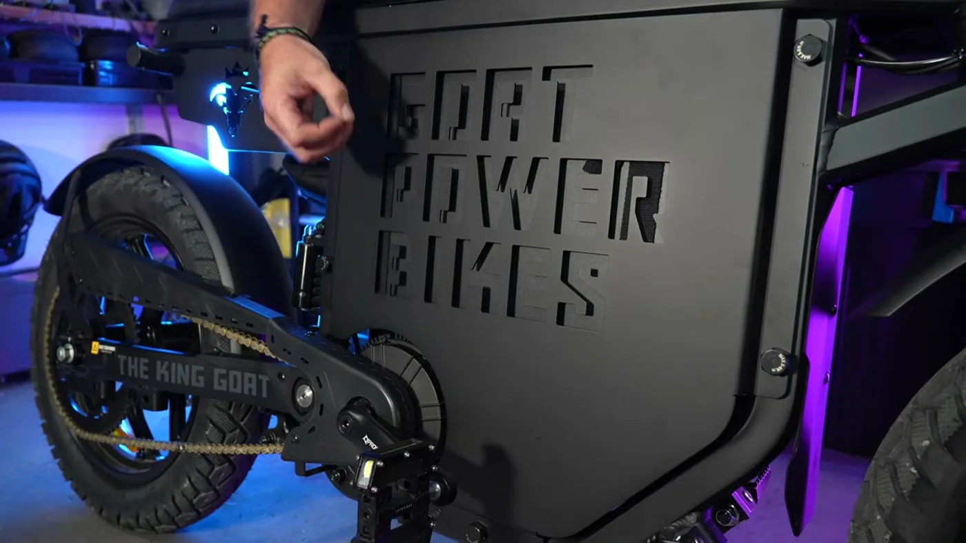 King Goat V3 62.5Ah frame battery box