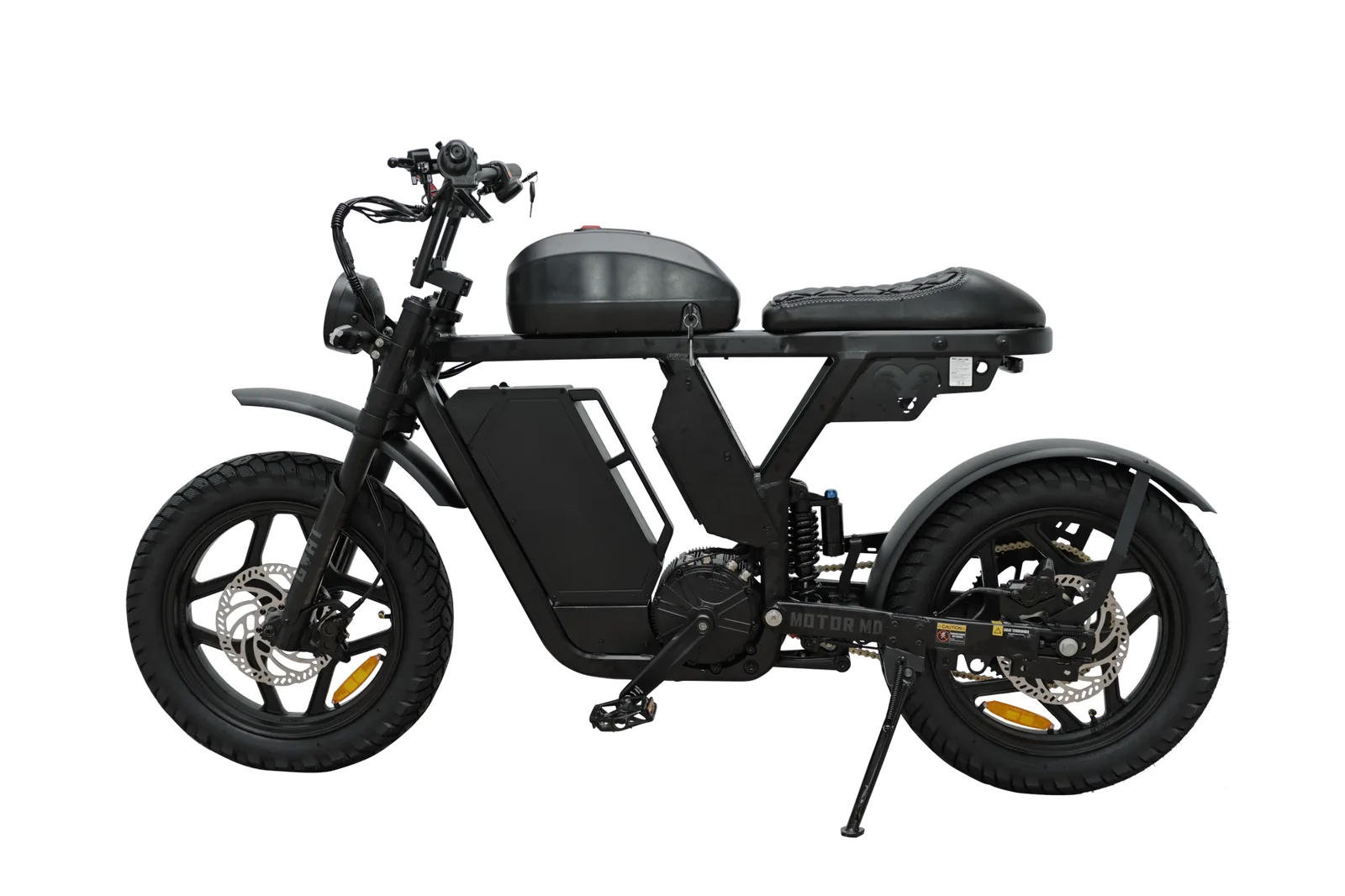 Motor Goat MD: Side profile, all black
