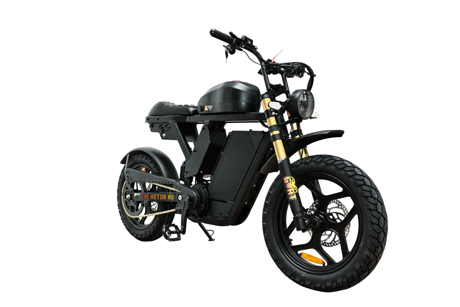 Motor Goat MD in Black + Gold Forks