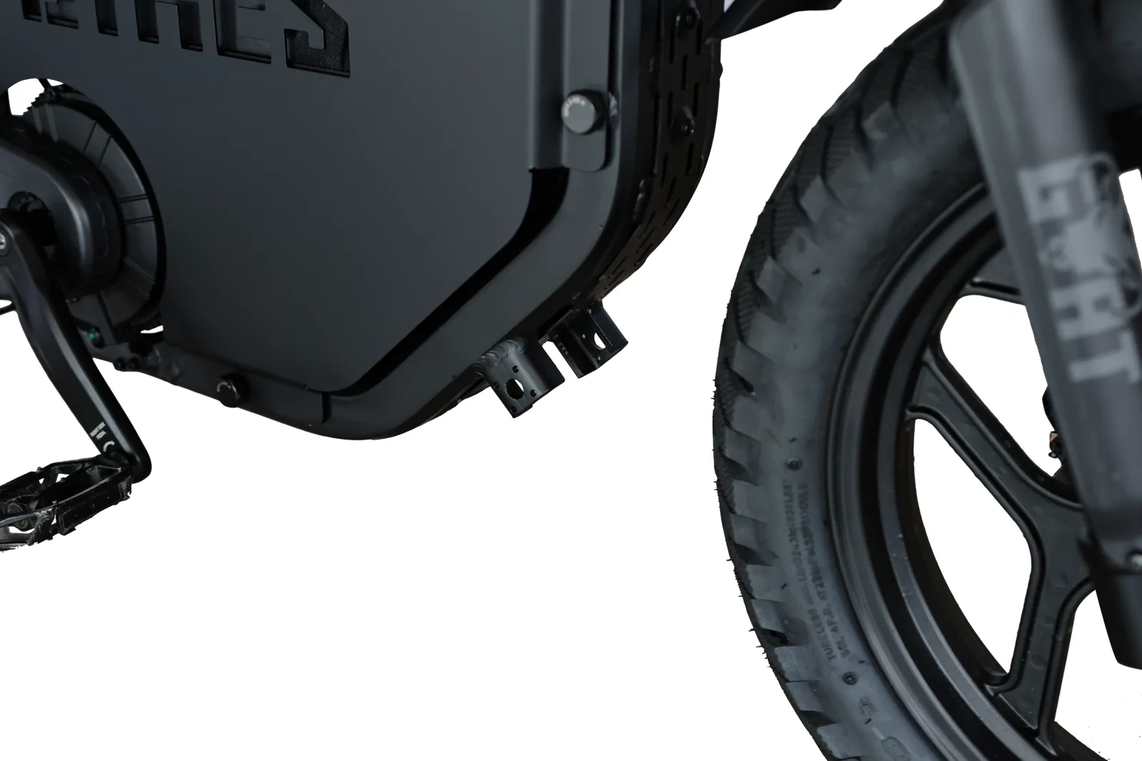 Power Goat MD mid-drive motor and chain