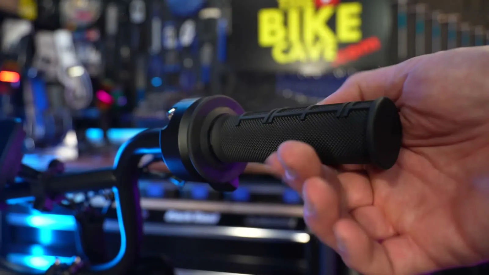 Heybike Titan throttle grip