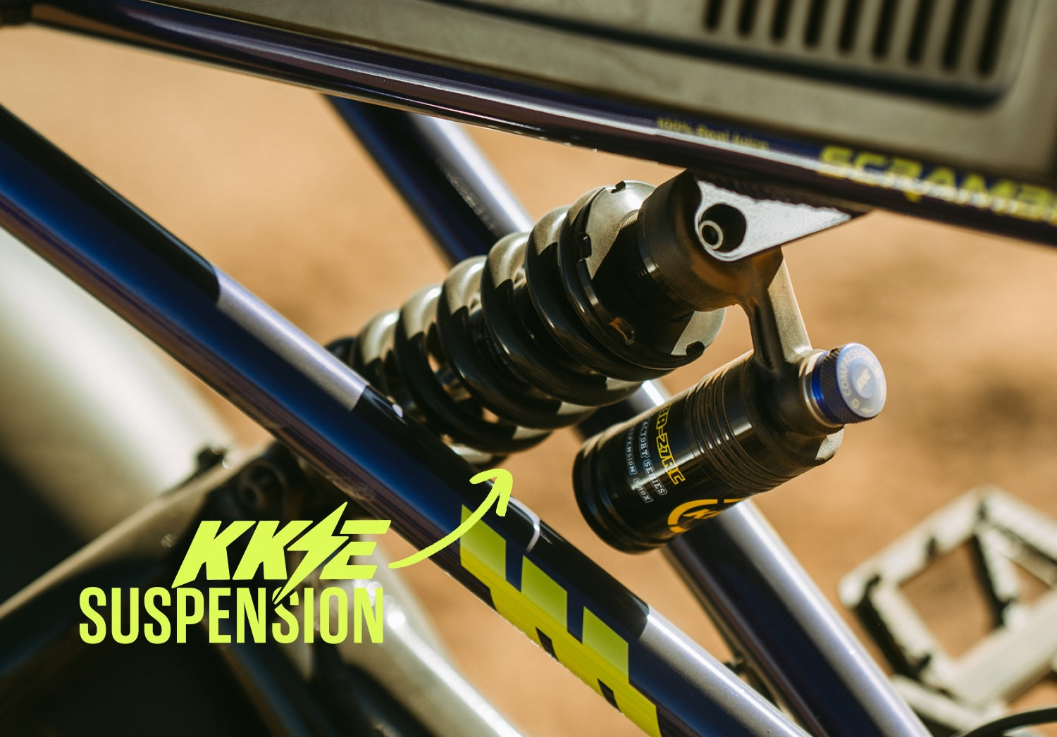 Juiced Scrambler FS KKE rear coil shock
