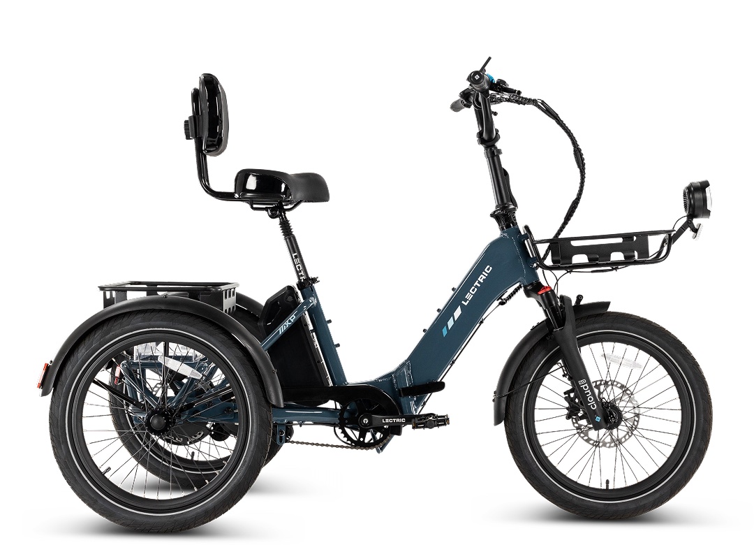 Lectric Trike2 in Dusk Blue