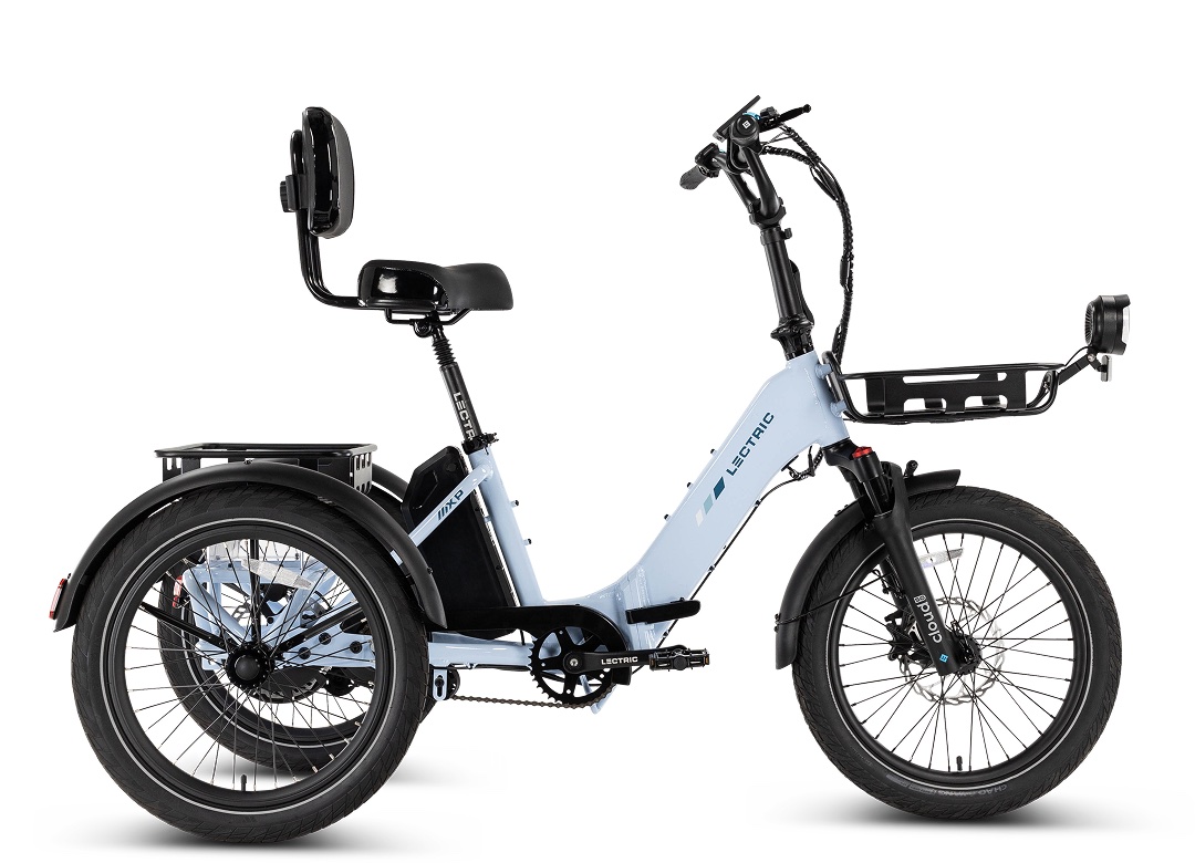 Lectric Trike2 in Glacier Blue