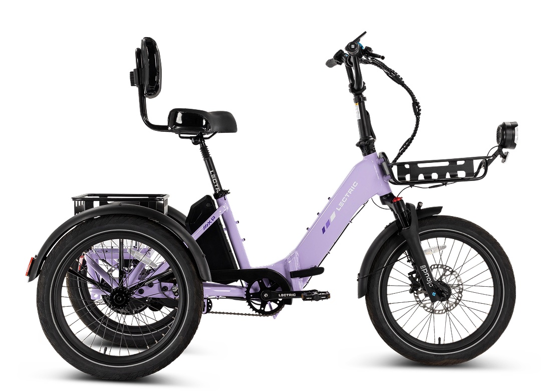 Lectric Trike2 in Lavender Haze