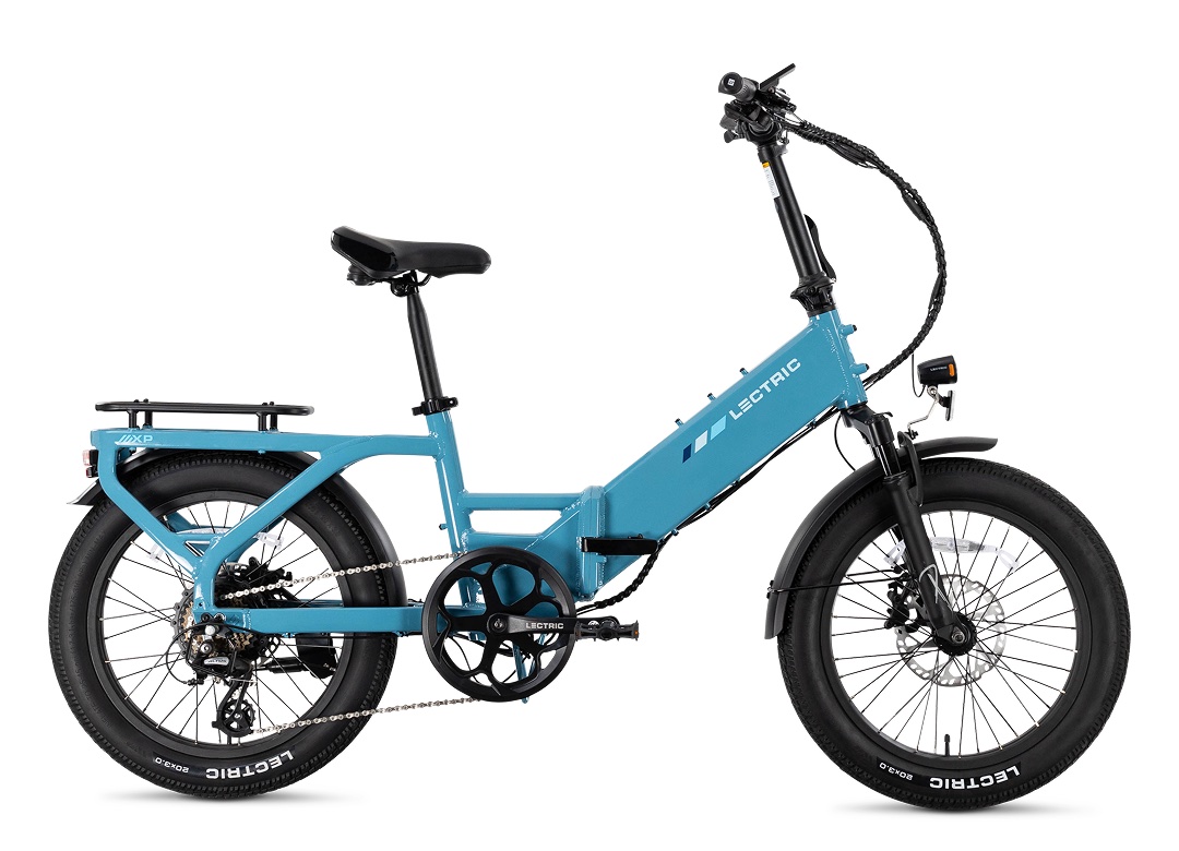 Lectric XP4 in Raindrop Blue
