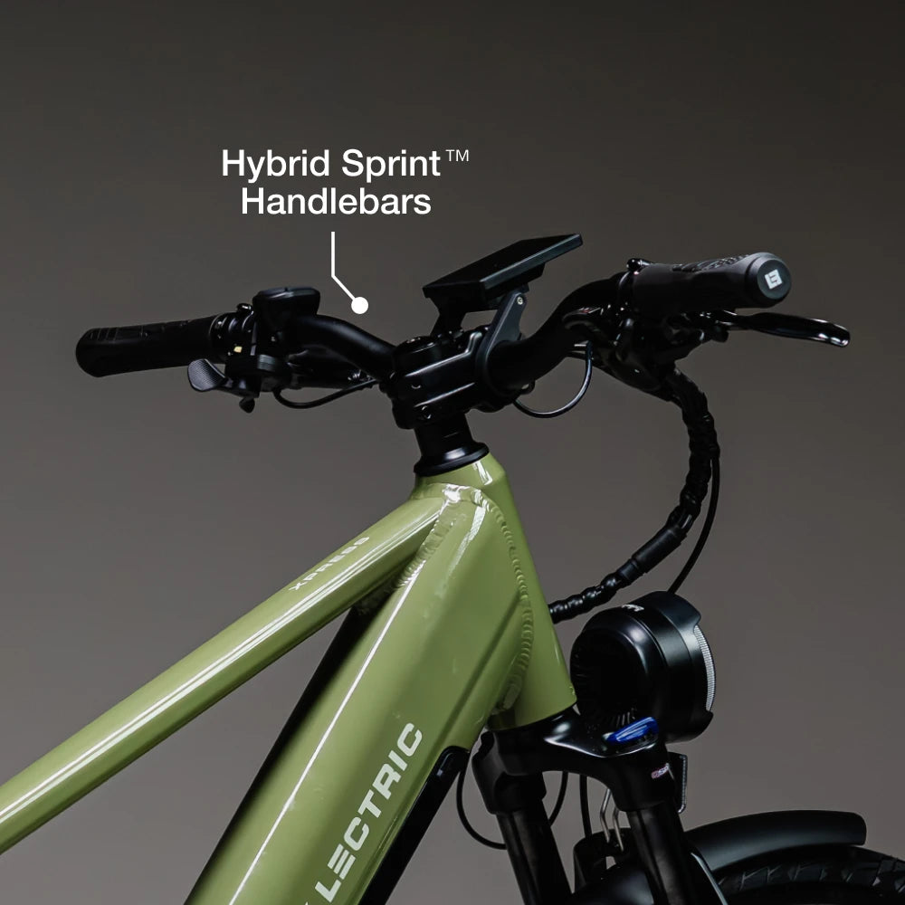 XPress2 Commuter Hybrid Sprint Handlebars Pine Green