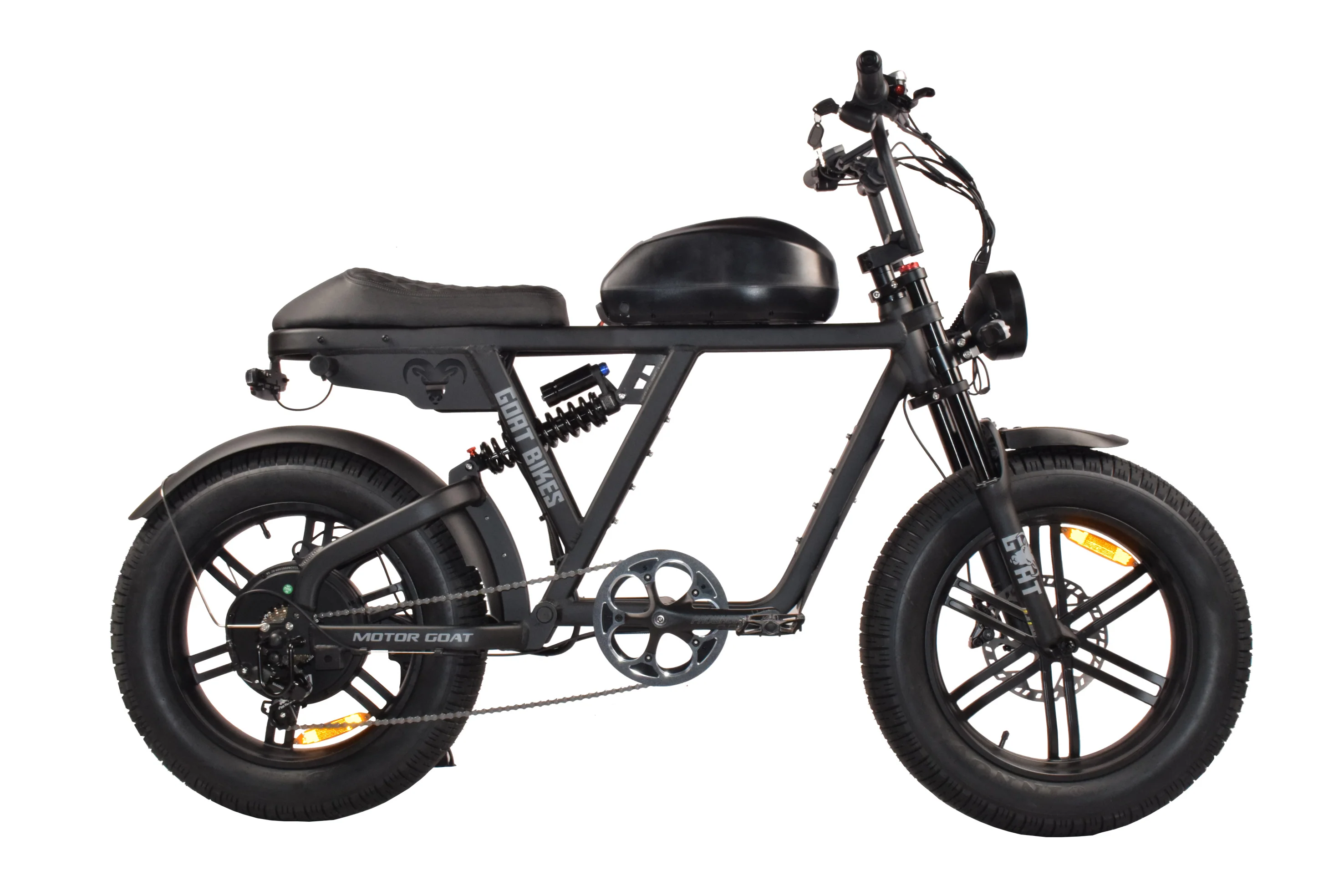 Moped-style e-bike