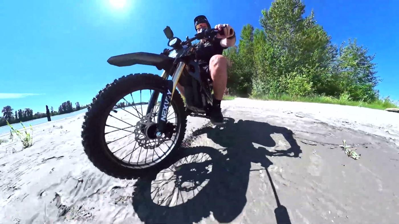 The Flash Pro in deep sand