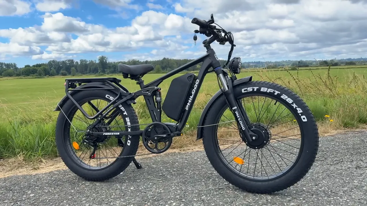The Philodo Forester 60V parked on a road