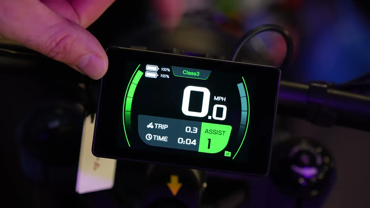 Revibikes Cheetah Pro display