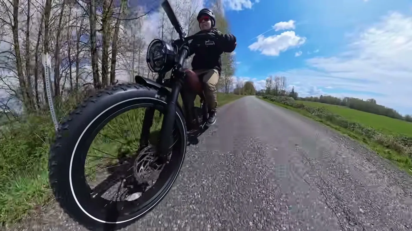 front view riding