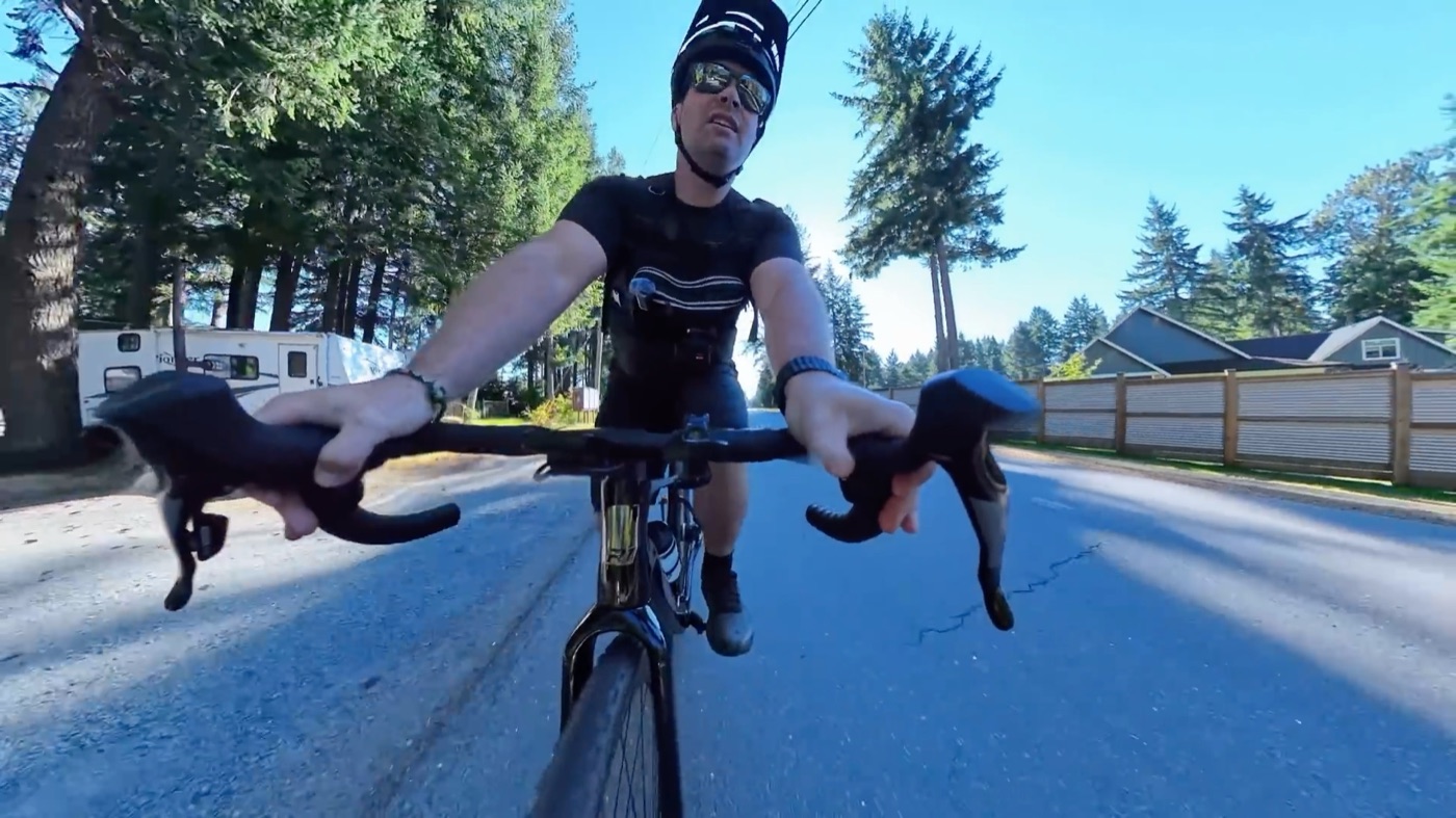 Run-in to the brake test on the road