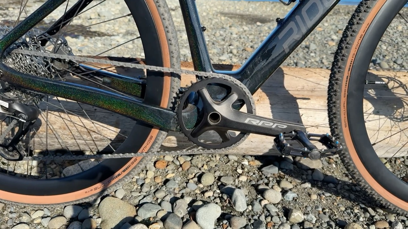 CF Racer1 crankset and narrow-wide chainring