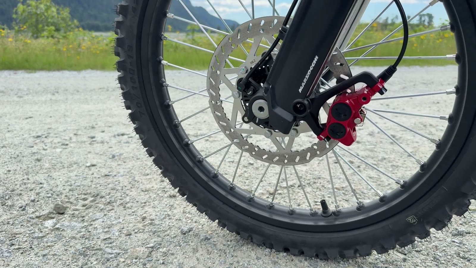 Segway Xaber 300 front brake and wheel