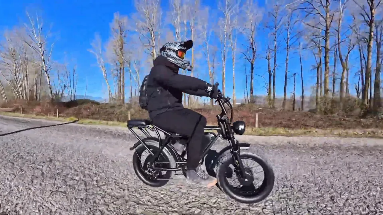 Ben riding the Tonnerrey T8