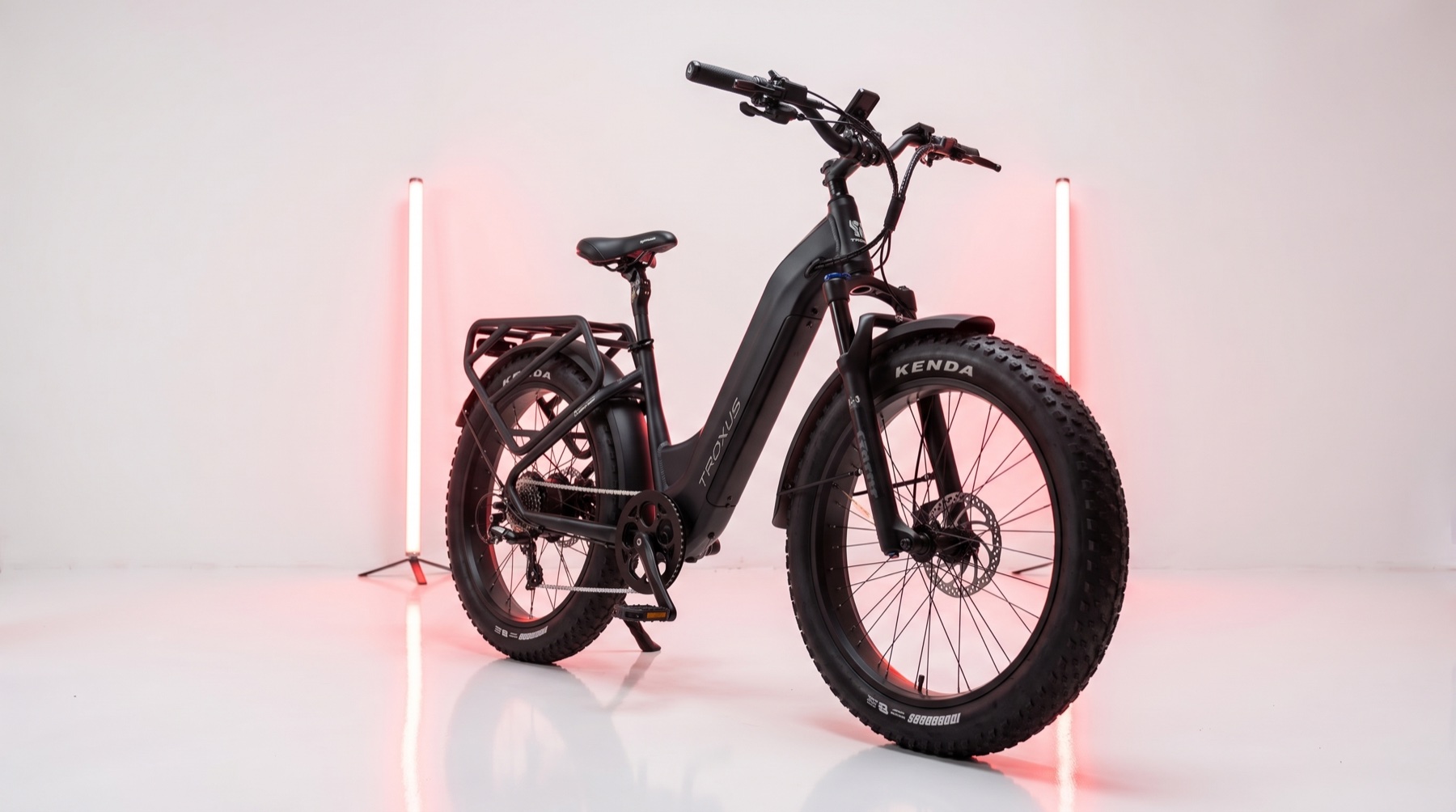 Troxus Explorer Plus iQ fat-tire adventure e-bike