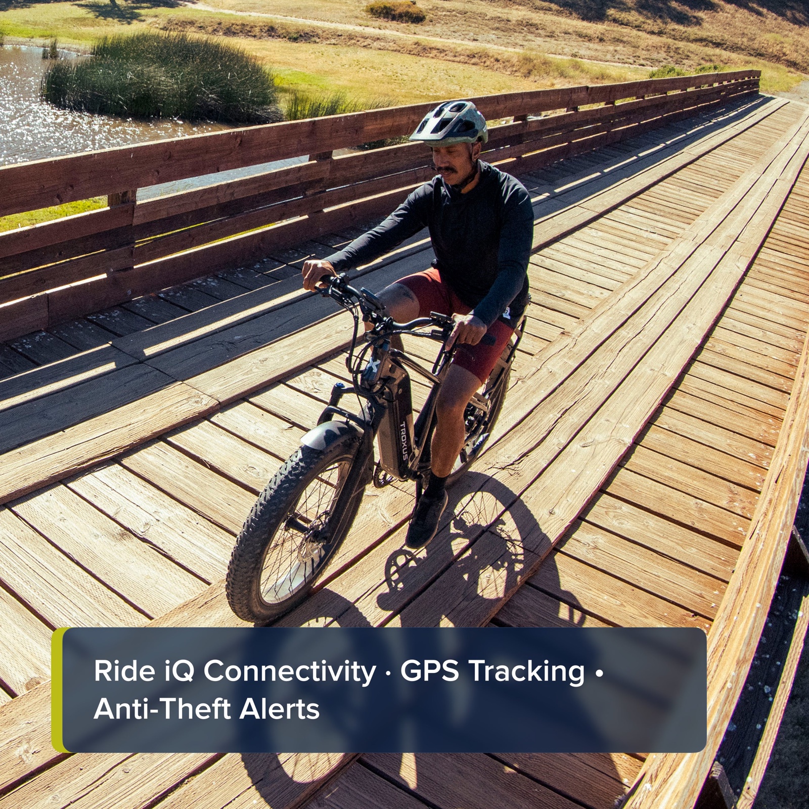 Ride iQ app tracking the Explorer Plus iQ