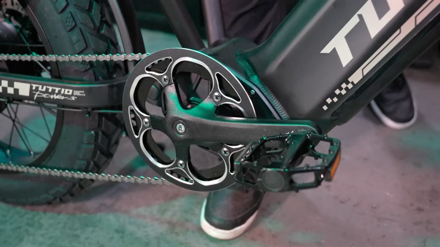 Tuttio ICT chainring and cranks