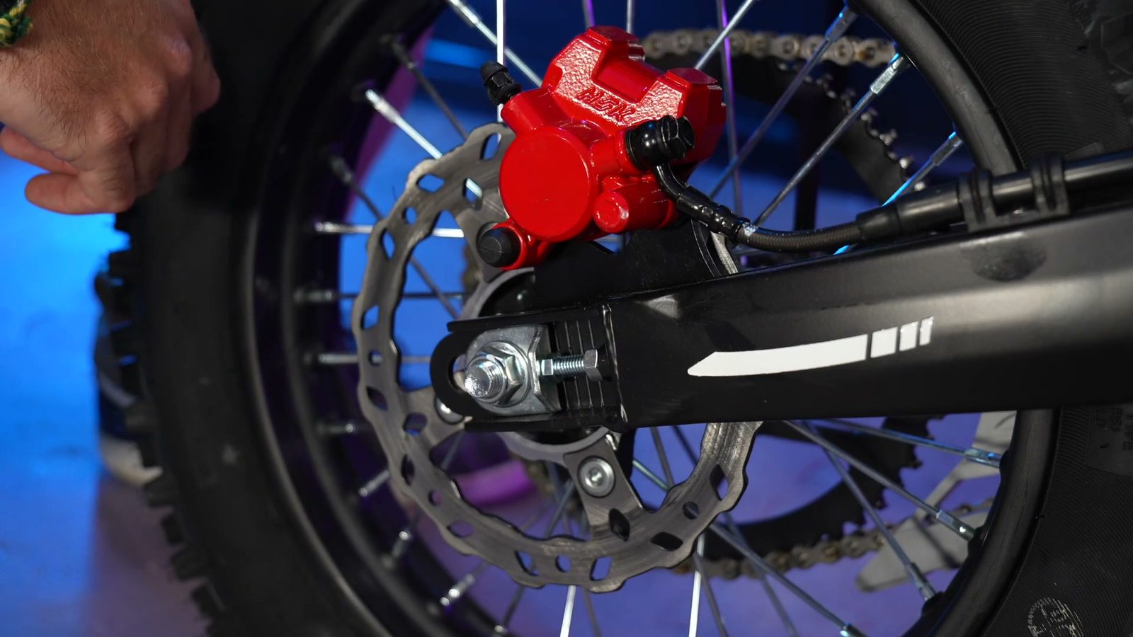 Valtinsu EM-5 Pro rear brake