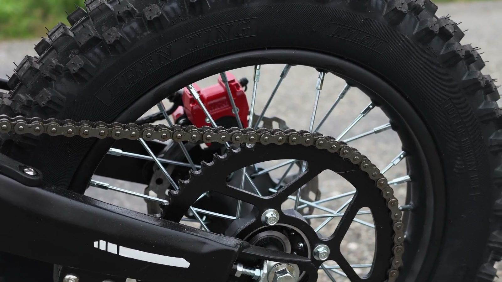 Valtinsu EM-5 Pro chain and sprocket