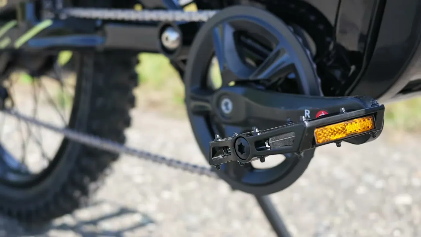 Zonveer ZX3: pedal and crank