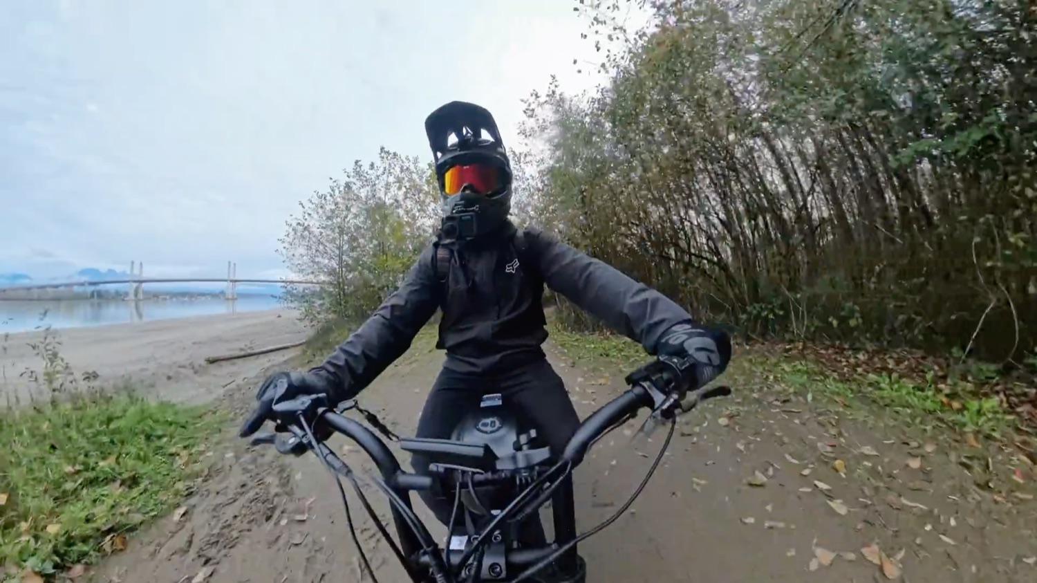 Motor Goat on the beach sand