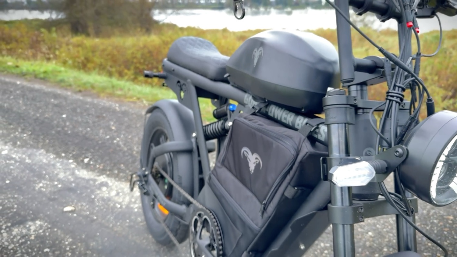 Motor Goat frame bag and front end