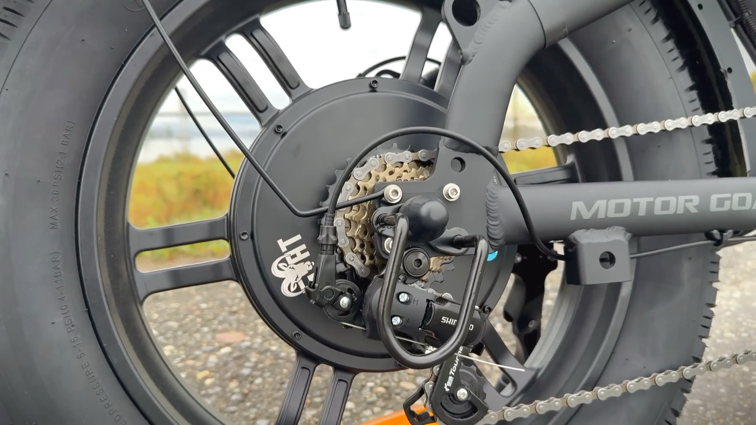 Motor Goat rear hub motor