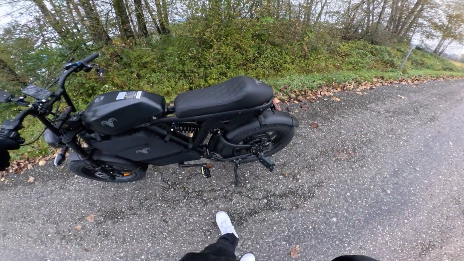 Motor Goat seat and side profile