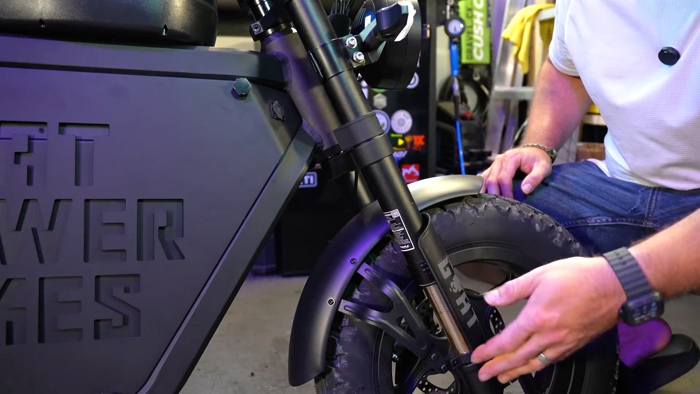 Mini Goat inverted front fork